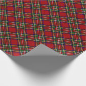 Papier Cadeau Rouleau de papier à enveloppement Diagonal Rouge (Coin)