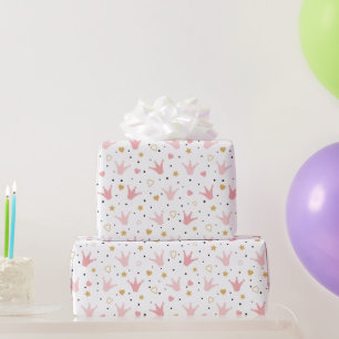 Papier Cadeau Rouleau de papier d'emballage Princess Crown