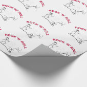 Papier Cadeau Rouleau Rock 'N' (Coin)