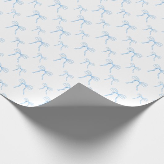 Papier Cadeau Rouleaux en papier d'enrobage en vrac bleu du gran (Coin)