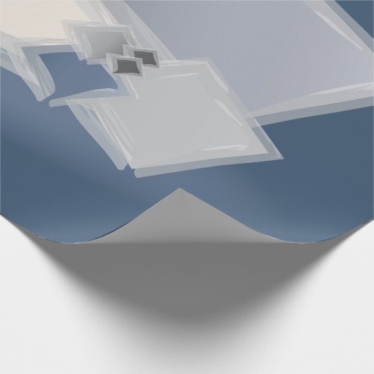 Papier Cadeau Roulement des carrés Fibonacci (Coin)