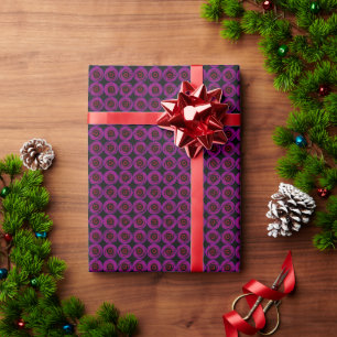 Papier Cadeau Roulettes de film Magenta