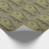 Papier Cadeau roulotte de gitans (Coin)