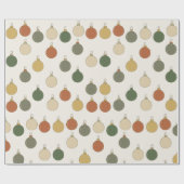 Papier Cadeau Round Baubles Pattern			 (Plat)