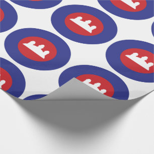 Papier Cadeau Roundel cambodgien