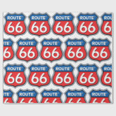 Papier Cadeau Route 66 (Plat)