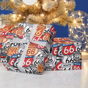 Papier Cadeau Route 66