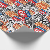 Papier Cadeau Route 66 (Coin)
