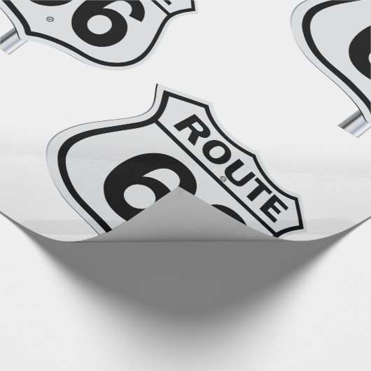 Papier Cadeau Route 66 Papier d'enrobage des signes (Coin)