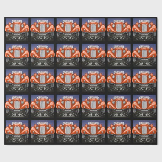 Papier Cadeau Route 66 - SRF (Plat)