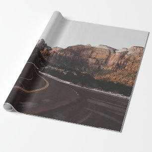PAPIER CADEAU ROUTE VIDE