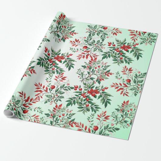 Papier Cadeau Rowan de Noël (Déroulé)