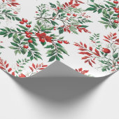 Papier Cadeau Rowan de Noël (Coin)