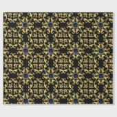 Papier Cadeau Royal Black (Plat)