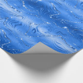 Papier Cadeau Royal Blue de luxe (Coin)