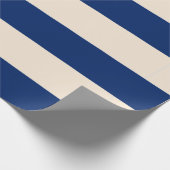 Papier Cadeau Royal Blue Stripes (Coin)