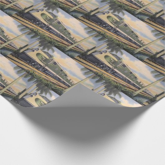 Papier Cadeau Royal Palm (Coin)