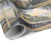 Papier Cadeau Royal Palm (Coin rond)