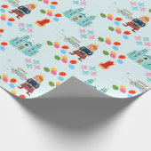 Papier Cadeau Royal Prince Boy fête d'anniversaire (Coin)