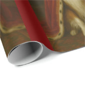 Papier Cadeau Royal Sheltie (Coin rond)