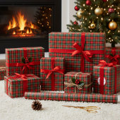 Papier Cadeau Royal Stewart Tartan