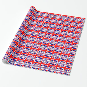 Papier Cadeau Royaume-Uni Cadeau de drapeau britannique
