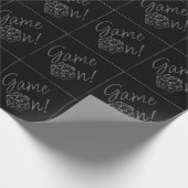 Papier Cadeau RPG Game On | Silver Fantasy Tabletop Roleplayer (Coin)
