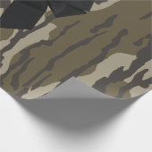 Papier Cadeau Ruban Camo Cute Bow Bottomland pour femmes et fill (Coin)