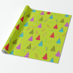 Papier Cadeau Ruban coloré du Casquette de fête en bande