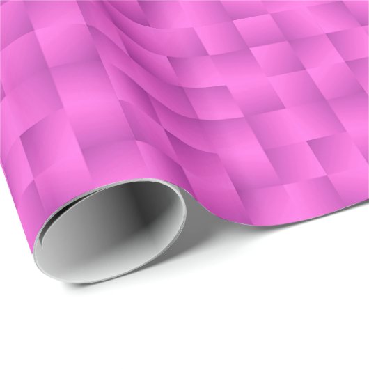 Papier Cadeau Rubans satinés - Améthyste violet (Coin rond)