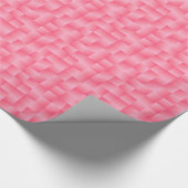 Papier Cadeau Rubans satinés - corail profond (Coin)