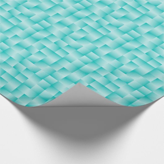 Papier Cadeau Rubans satinés - Robin's egg blue (Coin)