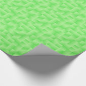 Papier Cadeau Rubans satinés - Vert citron (Coin)