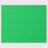 Papier Cadeau Rubans Satinés - Vert Émeraude (Plat)