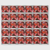 Papier Cadeau Ruby Gemstone Red (Plat)