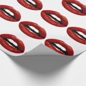 Papier Cadeau Ruby Red Lips (Coin)