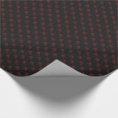 Papier Cadeau Ruby Scorpio Symbole papier à envelopper (Coin)