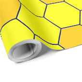 Papier Cadeau ruche (Coin rond)