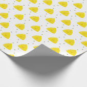 Papier Cadeau Ruches et abeilles mignonnes | toute couleur (Coin)