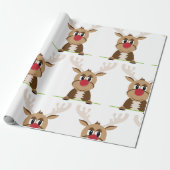 Papier Cadeau Rudolph (Déroulé)