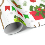Papier Cadeau Rudolph le Reindeer Christmas Wrapper Paper<br><div class="desc">Avec notre Rudolph the Reindeer Christmas Wrapping Paper,  vos cadeaux de Noël sont emballés de façon extrêmement élégante pour vos proches. Vous serez enthousiastes.</div>