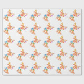 Papier Cadeau Rudolph le renne de Rednose (Plat)