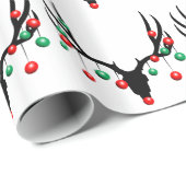 Papier Cadeau Rudolph Rinder (Coin rond)