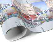 Papier Cadeau Rue Glasgow de Dundas (Coin rond)