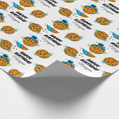 Papier Cadeau Rue Sésame | Joyeux anniversaire | Ajouter Votre N (Coin)