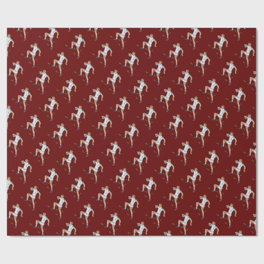 Papier Cadeau Rugby (Plat)