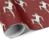 Papier Cadeau Rugby (Coin rond)