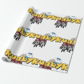 Papier Cadeau Rugby (Déroulé)