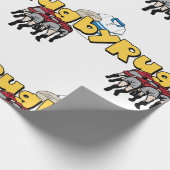 Papier Cadeau Rugby (Coin)