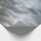 Papier Cadeau Rupture de nuages de tempête (Coin)